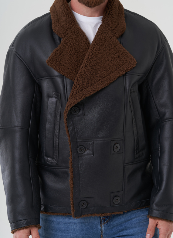 Мужская дубленка 